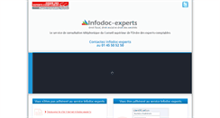 Desktop Screenshot of infodoc-experts.com